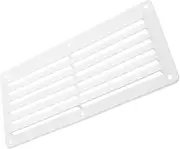 HEALLILY Efficient Heat Exhaust Air Vent Grill Rectangular Ceiling Louver Ac Window Seal for Office