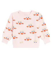 [Tinycottons] Tinycottons Clowns cotton terry sweatshirt Y 4 pink