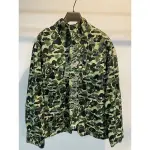 BAPE X UNDEFEATED軍裝立領風衣外套，SIZE: L