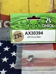 Axial AX30394 20T Drive Gear for: Wraith / AX10 / SCX10 ~NEW~ USA SHIPPED