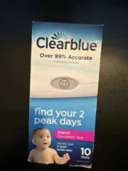 Clearblue Digital Ovulation Test - 10 Tests Expiration: EXP 05 2026