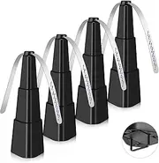 Fly Fans, Repellent Outdoor Indoor Keep Flies Away, Table Top Fan Fly Spinner with Holographic Blades for Picnic Patio Home, 4 Pack