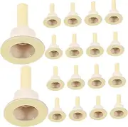 50pcs Moxa Sticks Set with Base for Home Moxibustion Long-lasting Thickened Rolls for Beauty Salon Sessions