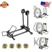 Versatile Bicycle Storage Rack - Foldable Design for All Tire Sizes under 5"