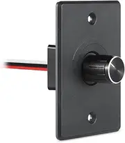 12V Dimmer Switch, RV Light Dimmer High Side PWM Dimming Switch for Boat Camper Trailer Van Truck Cars, Works with LED Light Fixture, Halogen, Incandescent, Strip Lights