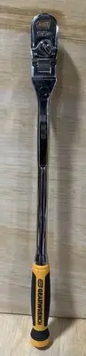 Gearwrench 1/2” Drive Locking Flex Head Ratchet w/ Cushion Grip 120XP 81375 NEW