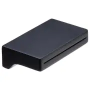 Forche Bath Outlet, Matte Black