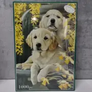 "Breath Of Spring" 1000 Piece Puzzle The Otter House Golden Labrador New/Sealed
