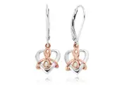 Clogau Welsh Gold Dwynwen Opal Drop Earrings - 3SDWE