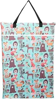 ReUseLife Large Hanging Wet/Dry Cloth Diaper Pail Bag for Reusable Diapers or Laundry