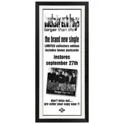 Backstreet Boys - Larger Than Life Promotional Vintage Daybill Poster Framed