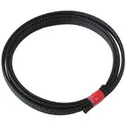 Aeroflow 3/8" 1 Meter Heat Flex Braid Black Tight Weave High Coverag - AF91-7055