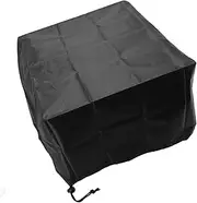 Exercise Machine Cover, 420D Oxford Fabric Dust Proof Waterproof Pedal Training Machine Cover Micro Ventilation Design Quick Install Under Desk Elliptical Machine Cover (S)