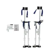 Painting Stilt 36" - 48" Drywall Stilts Adjustable Aluminum Alloy Tool Silver