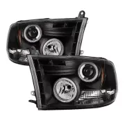 Spyder 5030320 for Dodge Ram 1500 09-14 Projector Headlights Halogen CCFL Halo L