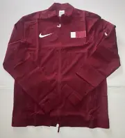 NEW Nike Pro Elite Team Qatar Running Podium Zip Jacket CI8727-611 Men's Size M