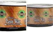 Paste Wax with Carnauba Wax, Clear, 12.35-Ounce, Ideal on Hardwood Floors,
