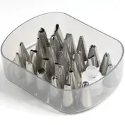Mastrad Pastry Cake Piping Bag Nozzle Tips Set 26pc