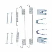 ◇12PCS Rear Brake Shoes Fitting Kit With Springs KIT974 Metal Strong Structure