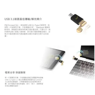 PQI Connect 311 USB 3.1 Type-C OTG (C轉A 隨身碟轉接頭)