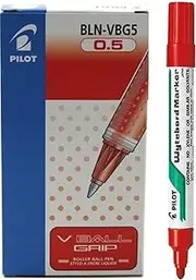 Pilot 1.8mm Bullet Tip Wytebord Marker, Red (WBMA-TM-R) - Pack of 12