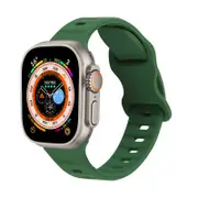 Suitable For Apple Silicone Watch Strap Apple Watch8/Se/6/5/4/321 Octagonal Ring Strap 38/40/41mm