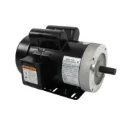 5HP Electric Motor 3450RPM 56C Frame 5/8" Shaft 60HZ TEFC Single Phase 208-230V