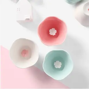 Soju 玻璃手工陶杯櫻花