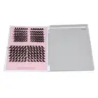 Lash Tweezers Eyelash Extension Kit 156 Clusters Individual DIY Lash Extensi HR6