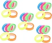 HOODANCOS 5sets Highlighter Tape Removable Sticky Text Highlighter Strips for Books Page Markers Sticky Tabs Book Tags 5rolls*5
