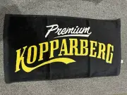 Kopparberg Premium Cider ￼Bar Towel Black & Yellow
