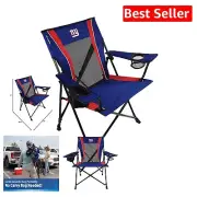 Premium Dual Lock Folding Chair for NFL Fans - New York Giants, 26''L x 35.5''W