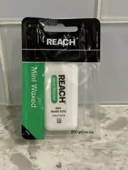 Reach Dental Floss Mint Waxed 200 yds