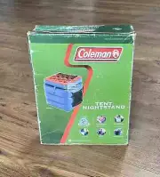 Coleman Inflatable Camping Tent Nightstand Table Checkers Cooler Trash Bin