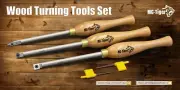 3Pcs indexable tipped Wood Turning Tools Set