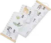 JOINPAYA 1pc Boy Girl Growth Chart Canvas Ruler Decorative Hanging Wall Decal for Height Measurement Art Design for Home Decor and Boy Girl Room