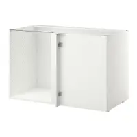 在飛比找IKEA優惠-IKEA 轉角底櫃櫃框, 白色