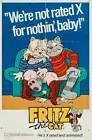 NEW Fritz the Cat Movie Poster Print Canvas FREE SHIPPING AU X Rated Cat