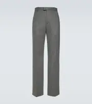 [Bottega Veneta] Bottega Veneta Wool flannel straight pants UK 34 grey