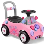 Radio Flyer Creativity Car Ride-on and Push Walker Multicolor Under-seat storage