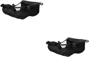 COOLHIYA 2pcs Stroller Bag Stroller Organizer Bag for Baby Diaper Caddy Stroller Bottom Basket Replacement Easy to Use Store