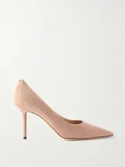 [Jimmy Choo] Jimmy Choo - Love 85 Suede Pumps - Blush - IT39 IT 39 Pink