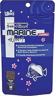 Hikari 042220 Carnivore Medium Sinking Pellets Marine Fish Food, One Size
