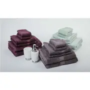 7 Pieces 100% Cotton Bath Towel or Bath Sheet Set 550GSM 29 Colors Aqua / 7 Piece Towel Set