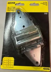 Stanley 73-0740 No 2 Sectional Garage Door Hinge, Zinc Plated