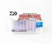Daiwa Soft Lure Bait Junkie Minnow 2.5 Inch 8 per pack BP Iwashi Glo (2910)