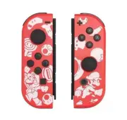 Joycon White Mario Cart Design Replacement Nintento Swtich