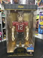 Tom Brady Tampa Bay Buccaneers Funko Gold 12”