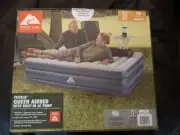 Ozark Trail Tritech QuadComfort 18" Air Mattress Antimicrobial Coating AC Pump