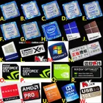 ✣2024 貼紙 原裝酷睿8代CORE I5 I7 XEON電腦 八代 CPU 筆記本WIN10 標籤貼紙